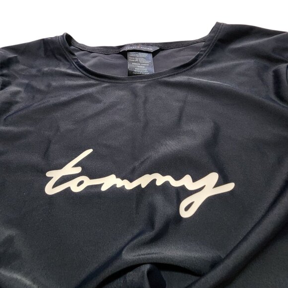 Tommy Hilfiger Women's Tank Top & bikini Bottom swimsuit Medium Navy - Picture 13 of 13